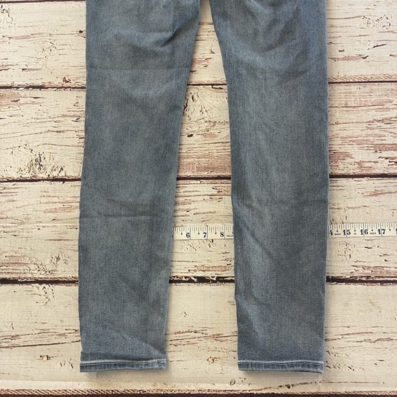 True Religion Jennie Curvy Mid Rise Super Skinny Blue Jeans Size 27 Inseam 27" - Picture 13 of 14